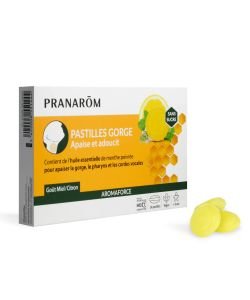 PASTILLES GORGE MIEL SANS SUCRE 24 PAST, 24 pastilles